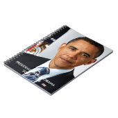 PRESIDENT BARACK OBAMA NOTEBOOK NOTITIEBOEK (Linkerzijde)