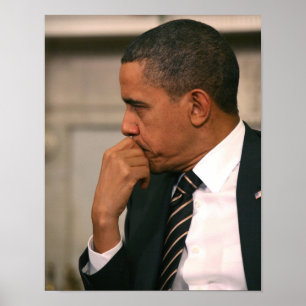 President Barack Obama ontmoet President Poster