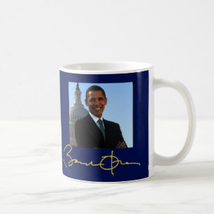 President Barack Obama Politieke Campagne Koffiemok