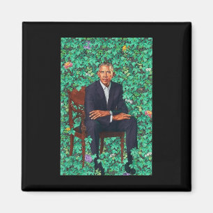 President Barack Obama Portret Shirt Magneet