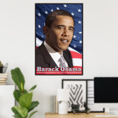 President Barack Obama Poster (Thuiskantoor)
