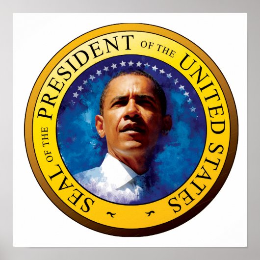 President Barack Obama Poster (Voorkant)
