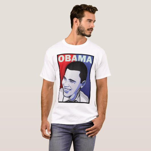President Barack Obama T-shirt (Voorkant volledig)