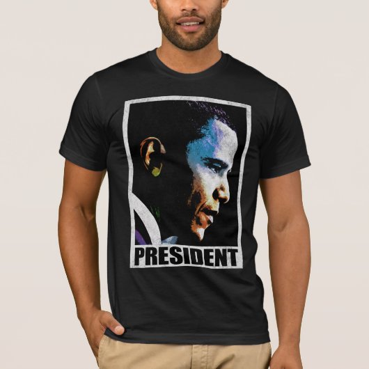 President Barack Obama  T-shirt (Voorkant)