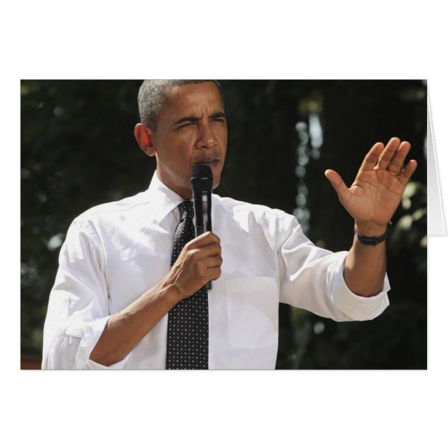 Président Barack répond à des questions sur (Devant horizontal)