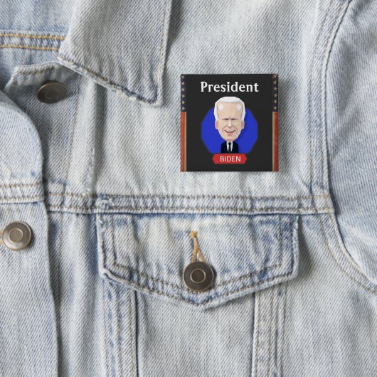 President Biden Button (In situ)