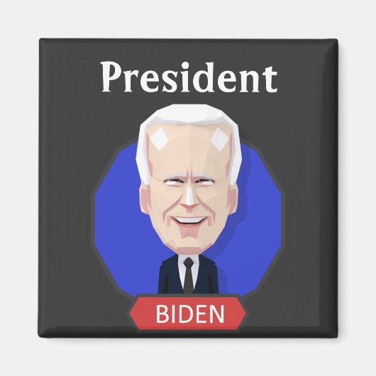 President Biden Magnet Magneet (Voorkant)