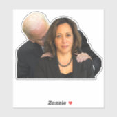 Président Biden Sniffer Stickers Harris Vinyl (Feuille)
