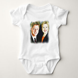 President Bill Clinton en President Hillary Clinto Romper