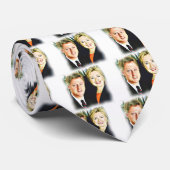 President Bill Clinton en President Hillary Clinto Stropdas (Opgerold)