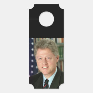 President Bill Clinton Witte Huis Foto