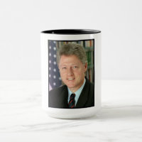 President Bill Clinton Witte Huis Foto
