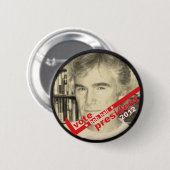 President Bob Hall 2012 Ronde Button 5,7 Cm (Voorkant /achterkant)