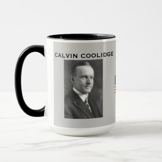 Président Calvin Coolidge Mug (Gauche)