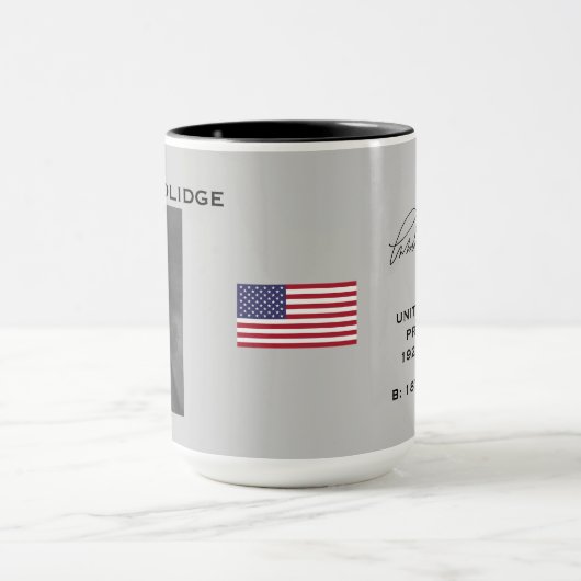 Président Calvin Coolidge Mug (Centre)
