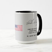 Président Calvin Coolidge Mug (Devant droit)