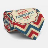 président chevron mens necktie cravate pour hommes (Roulé)