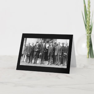 President Coolidge en Herbert Hoover 1923 Kaart