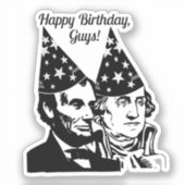 President Dag Sticker (Voorkant)