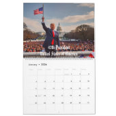 President Donald J. Trump 12 maanden Kalender (Jan 2026)