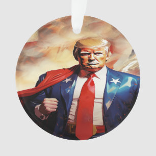 President Donald J Trump Acryl Ornament