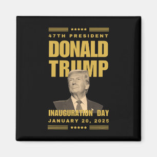 President Donald J. Trump Inauguratiedag 2025 ME Magneet