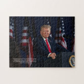 President Donald J. Trump Mt Rushmore Speech Photo Legpuzzel (Horizontaal)