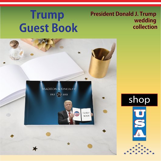 President Donald J. Trump Patriottische 🇺🇸 bruil Gastenboek