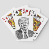 President Donald J. Trump Pokerkaarten (Achterkant)