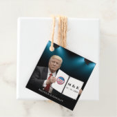 President Donald J. Trump Wedding Favor Labels (In situ)