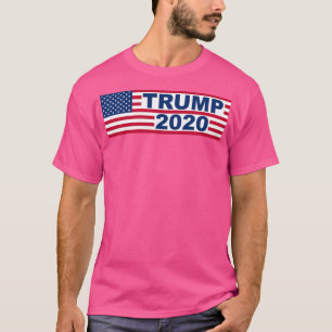 President Donald Trump 2020 Amerikaanse vlag T-shirt
