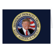 President Donald Trump 2020 Keep America Great (Devant Horizontal)