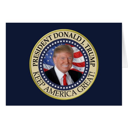 President Donald Trump 2020 Keep America Great (Devant Horizontal)