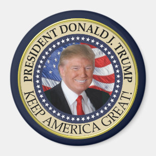 President Donald Trump 2020 Keep America Great Ame Magneet