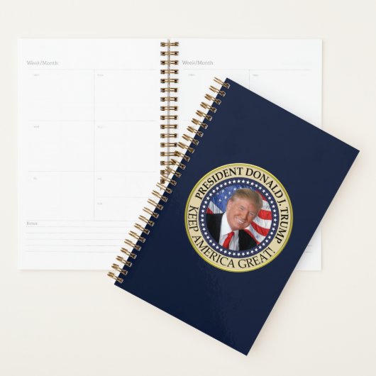 President Donald Trump 2020 Keep America Great Ame Planner (Display)