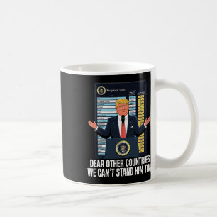 President Donald Trump 2025 Tarief dat we niet kun Koffiemok