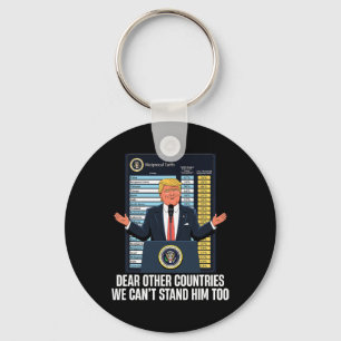 President Donald Trump 2025 Tarief dat we niet kun Sleutelhanger