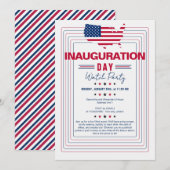 President Donald Trump 60 Inauguration Watch Party Kaart (Voorkant / Achterkant)