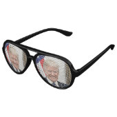 President Donald Trump Aviator Zonnebril (Gekanteld)