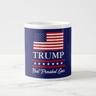 PRESIDENT DONALD TRUMP BESTE PRESIDENT OOIT EXTRA GROTE BEKER