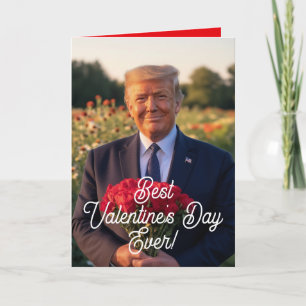 President Donald Trump beste Valentijnsdag ooit Feestdagen Kaart