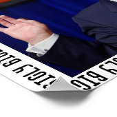 President Donald Trump "Bigly" Lijst Poster (Hoek)