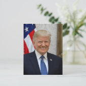 president Donald Trump Briefkaart (Staand voorkant)
