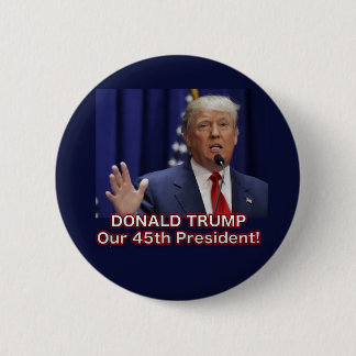 President Donald Trump Button