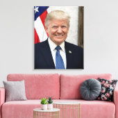 President Donald Trump Canvas Afdruk (Insitu (Woonkamer))