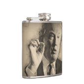 President Donald Trump Heupfles (Rechts)