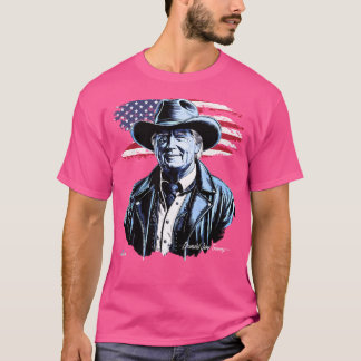 President Donald Trump in Cowboy L T-shirt