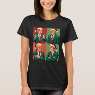 President Donald Trump Inauguratie 2025 Retro Chr T-shirt