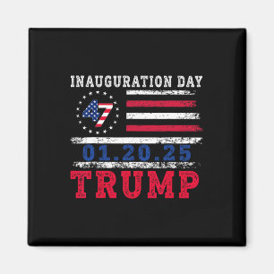 President Donald Trump Inauguratie Dag 2025 Magneet
