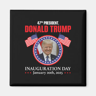 President Donald Trump Inauguratie Dag 2025 Memor Magneet